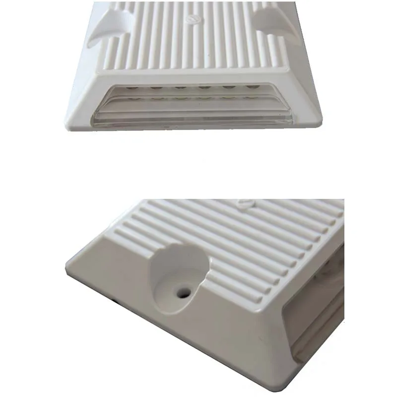 
Trapezoid delineator plastic/Aluminum material double side cat eyes led reflecting traffic road stud 