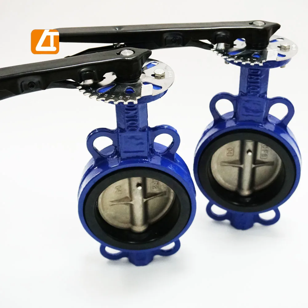 Клапан-бабочка ручной рычажный Тип клапан-бабочка nbr seat pn 16