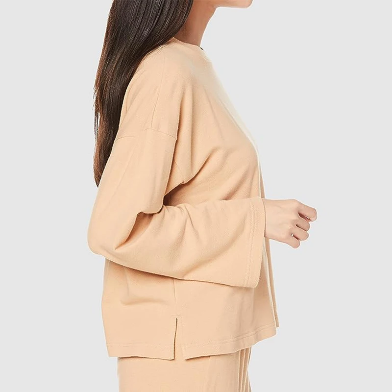 2024 New Arrivals Home Womens Bamboo Viscose Modal Womens Cotton Pajama Set