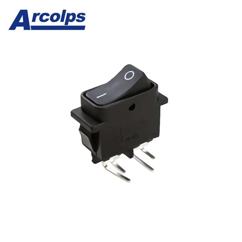 Black Red Blue Yellow On Off On Circuit Breaker Wall Rocker Switch