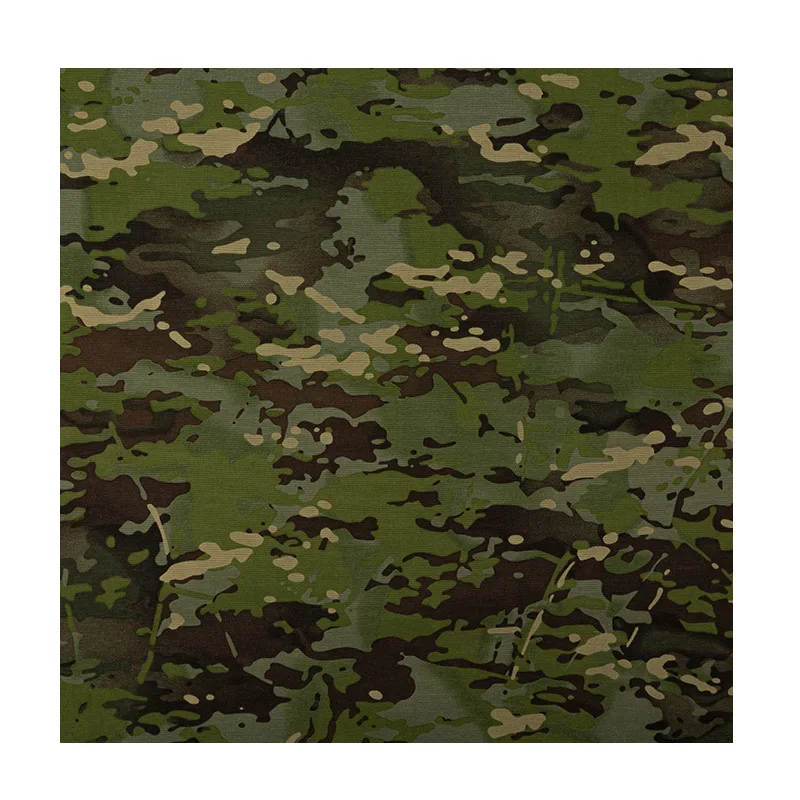 Outdoor Uniform 530D Nylon Camouflage Cordura Waterproof Printed Luggage Oxford Fabrics