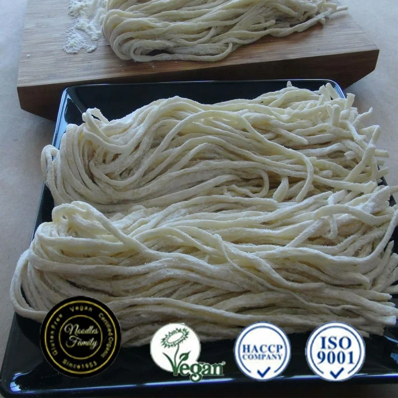 Fresh and wet Udon Noodle BRC certified quick cooking times