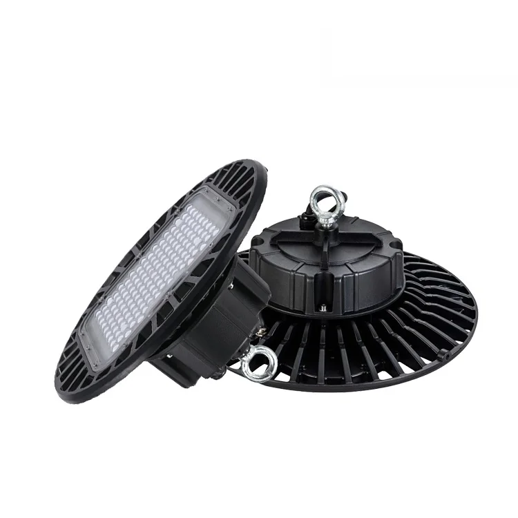 Indoor Tower Crane Factory warehouse  Lighting Smd Waterproof Ip66 Outdoor 100w 150w 200w Ufo Led High Bay Light