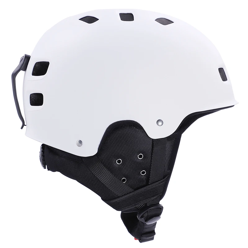 MONU PORTS Snow Helmet With Anti-insect Net Top Pad and Ear Pad Skiing Helmet With Visor Casco De Nieve Con Visera Para Adulto