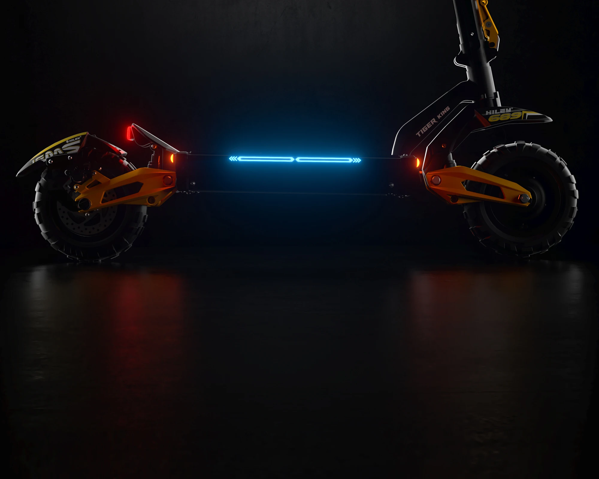 Tiger King EU US Warehouse 80KM/H High Speed 30Ah 60V 3000W Dual 1500W Powerful Fast Off Road E Electric Scooters For Adult