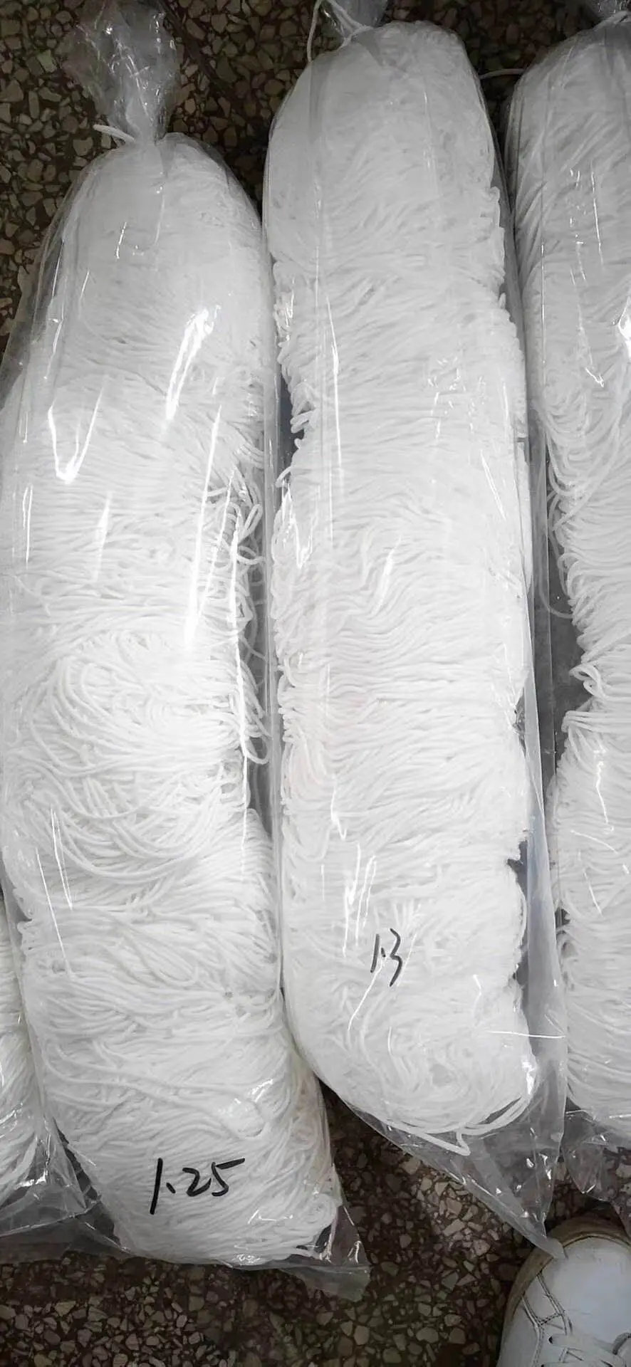 3mm 4mm 5mm high quality elastic cord nylon cords spandex  cords  polyester cords elastic rope factory sell