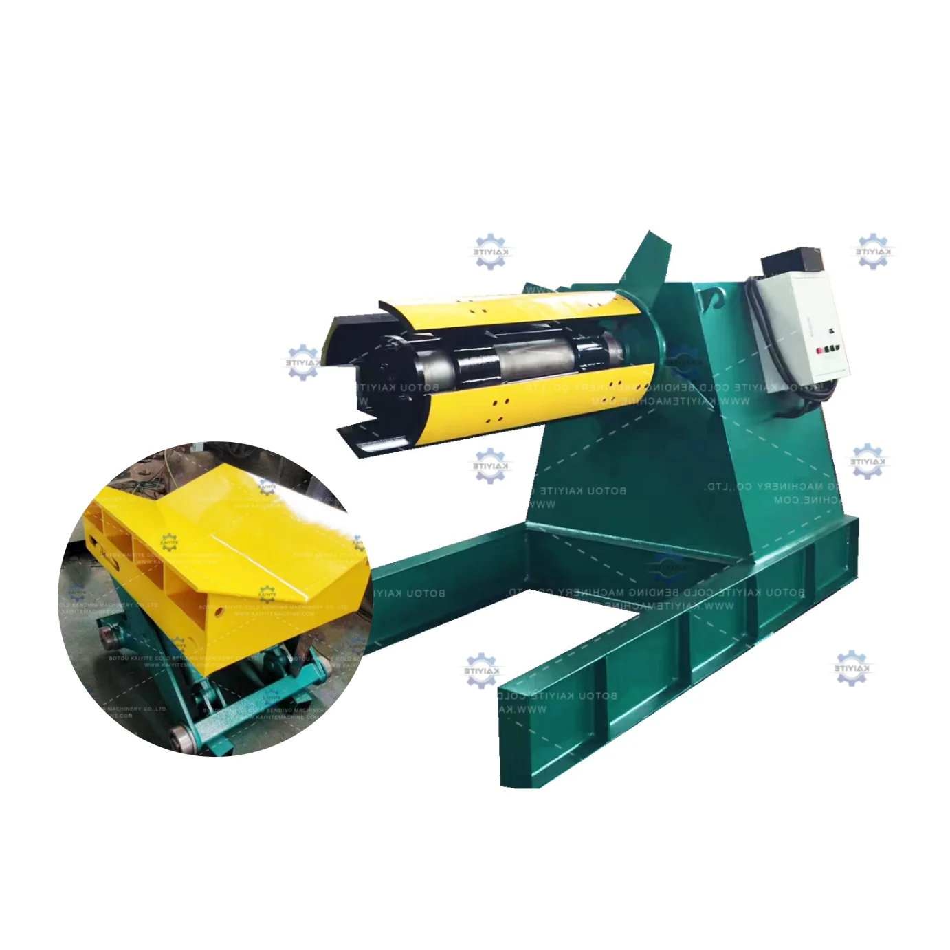 3 ton 5 ton 7 ton 10 ton steel coil decoiler manual or hydraulic for the roll forming machine