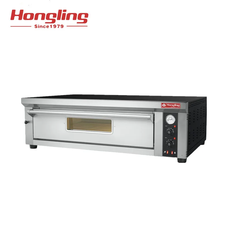 PZG-601 13 Inch Commercial Stainless Steel Gas Pizza Baking Deck Oven for Sale