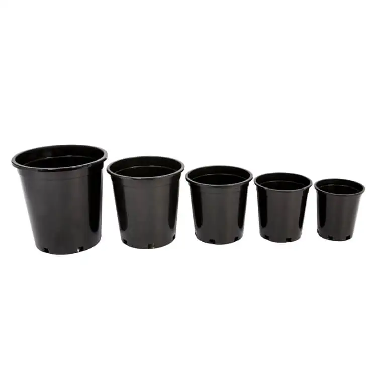 Factory Oem 1 2 35 7 10 12 15 Gai Black Gallon Trade Flower Pot For Seeding