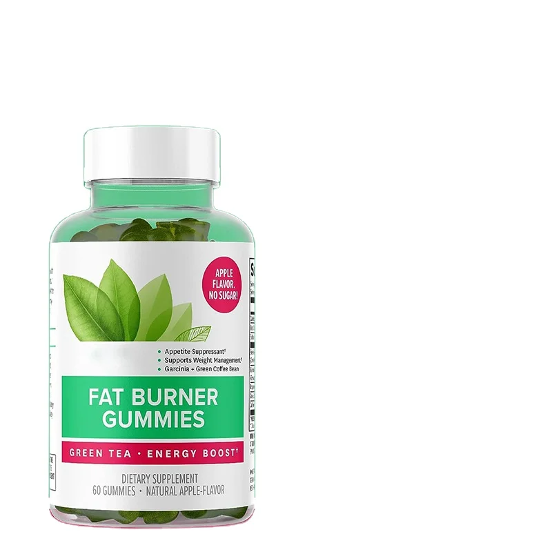 Customized Fat Burner Gummies Energy Booster with Green Tea and Garcinia Extract for Women - Vitality Support Gummy