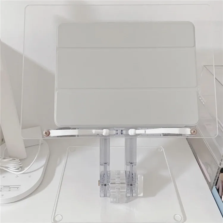 Book Stand For Reading Recipe  Book Holders For Reading Hands-free Acrylic Reading Shelf Adjustable.jpg