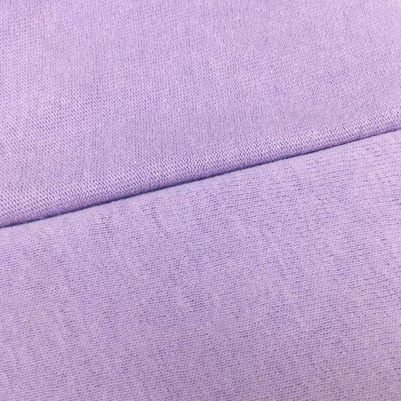 1545# Factory direct selling cheap 100 pure cotton linen knitted fabric for long sleeve t-shirts