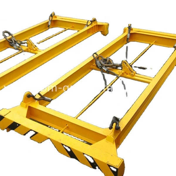 Полуавтоматический подъемный разбрасыватель контейнеров, используемый на козловом кране, Южная Африка