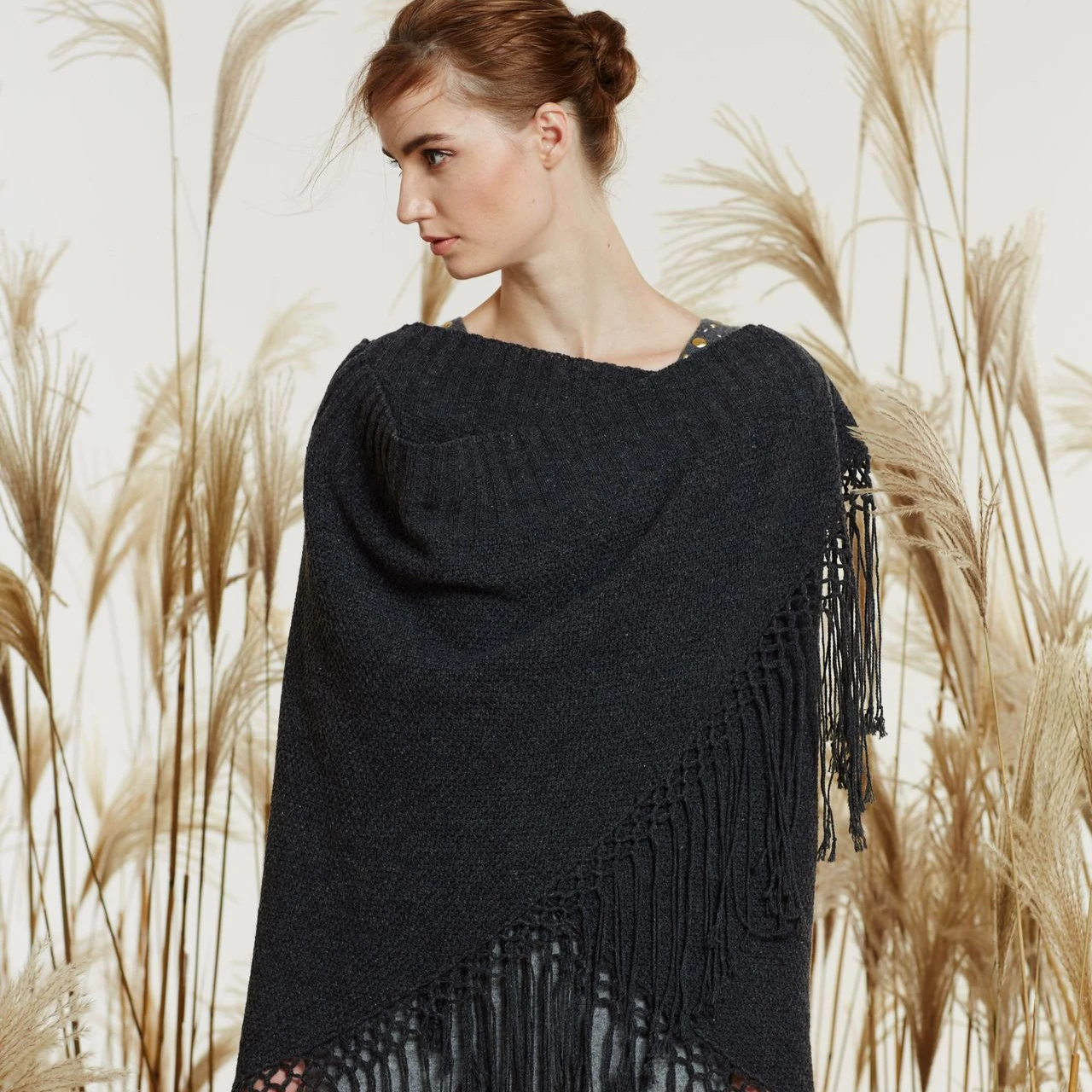 Manufacturers wholesale new plaid cashmere scarf shawl pure mongolian cashmere