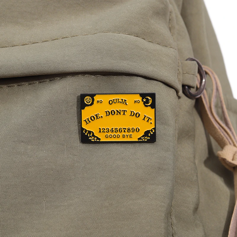 Vintage Ouija Board Brooch Halloween Magic Gothic Backpack Badge Costume Accessories Gift Jewelry