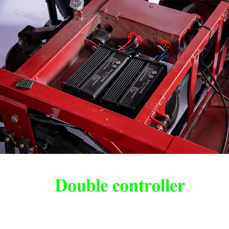 
Double Rear Axle Electric Tricycle Vehicle Heavy Loading Cargo Tricycle 