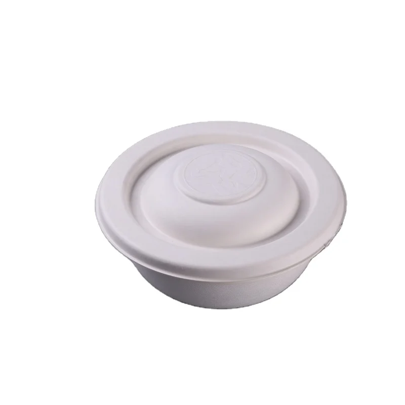 Biodegradable Sugarcane Pulp Molded  Disposable Paper Bowl