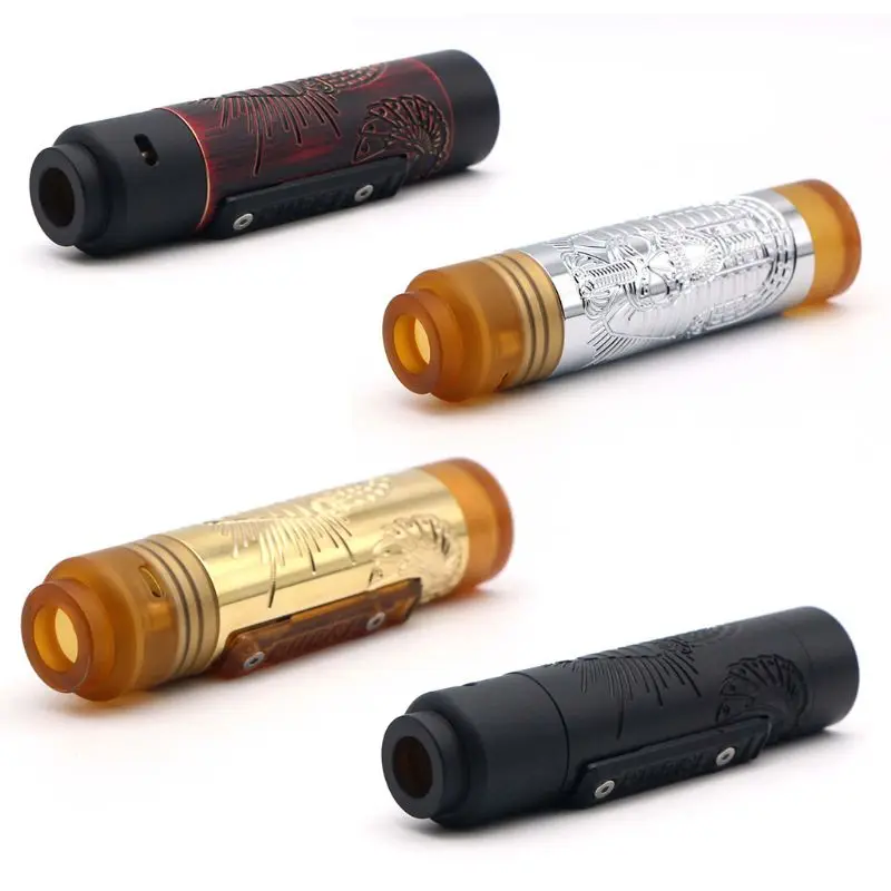  1 компл. Механический мод Pur Slim Piece Mod с диаметром 25 5 мм подходит для батареи 18650 испаритель большой вейп-ручка набор аксессуаров