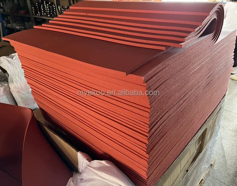 Factory direct supply parts sponge silicone rubber gel pad for 80x100 heat press machine