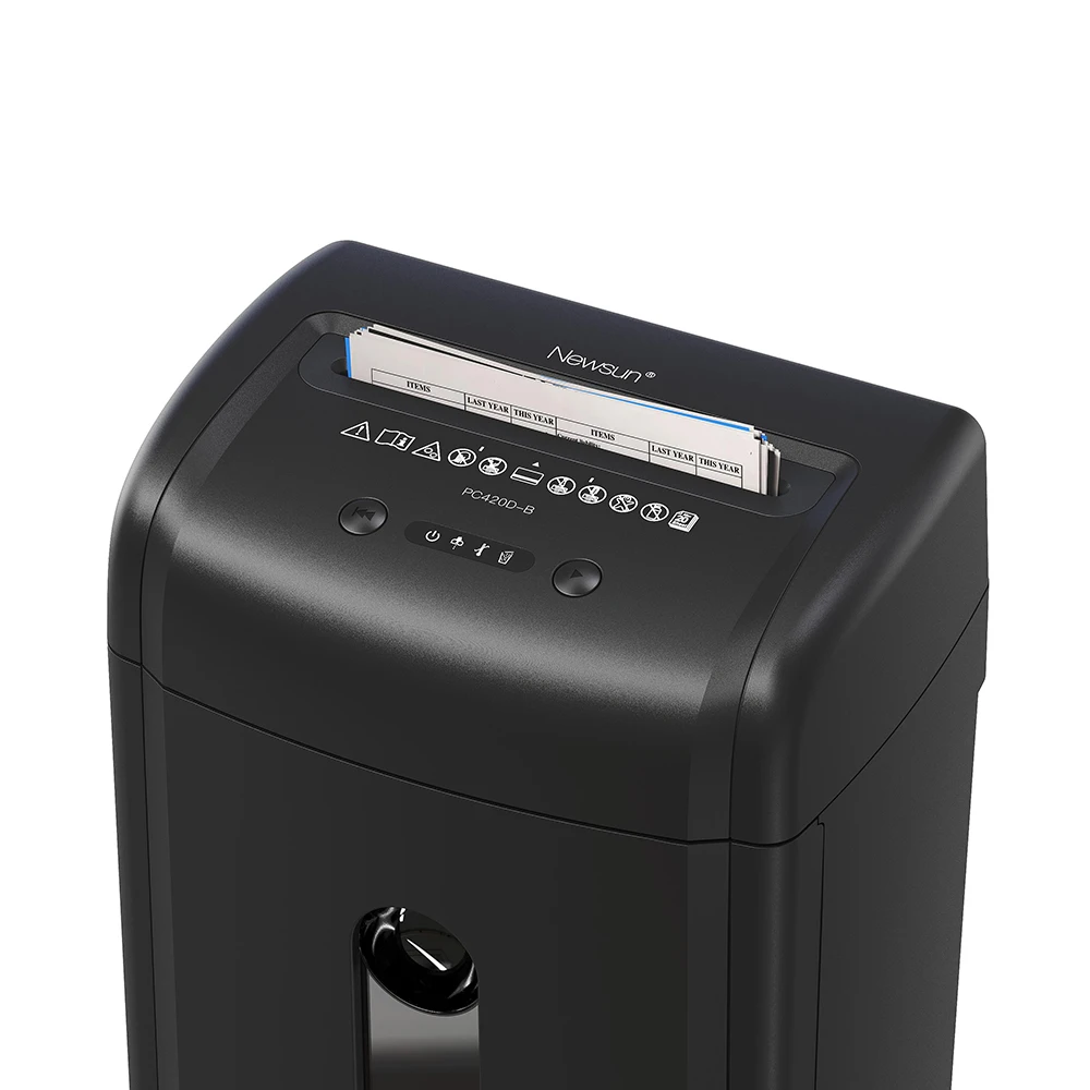 P4 18 Sheets Cross Cut Paper Shredder 30 Liter Pull-out Bin,Silent 56dB,30 Mins Shredding Time,LED Indication,Hot Selling