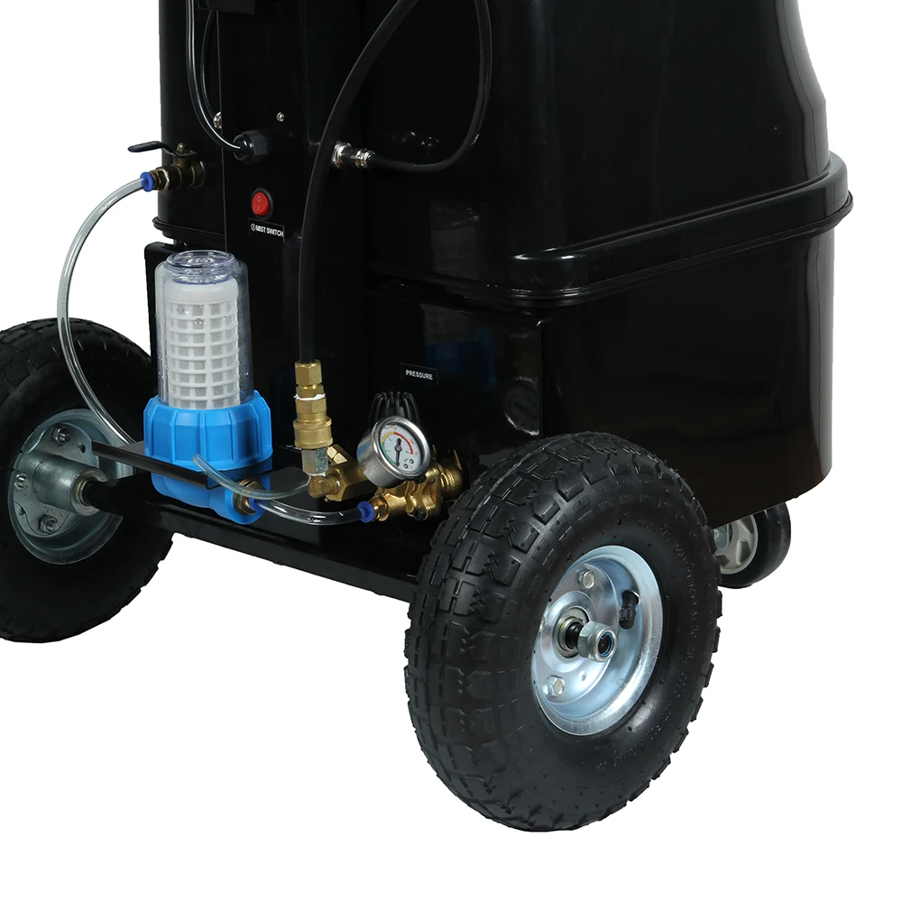 Large Best Industrial Portable Colling Mist Fog Fan Metal CB Ce Outdoor Pedestal Commercial ROHS 1 YEAR EMC Electric(ae存量)*