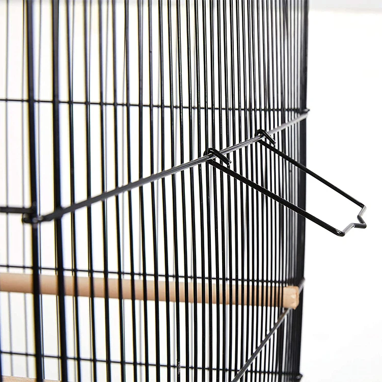 Rectangle Stackable Breeding Flight Parakeet Bird Cage for Small Birds With Slide-Out Tray