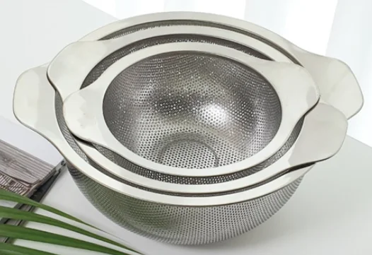 Factory Wholesale Stainless Steel Colander For Kitchen