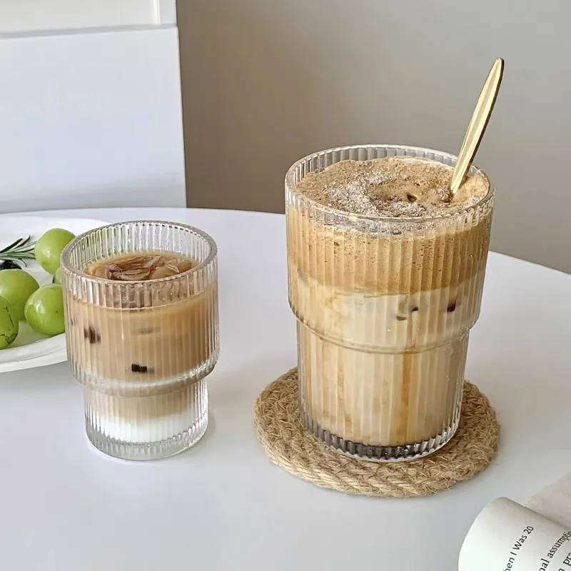 Стеклянные кофейные чашки с