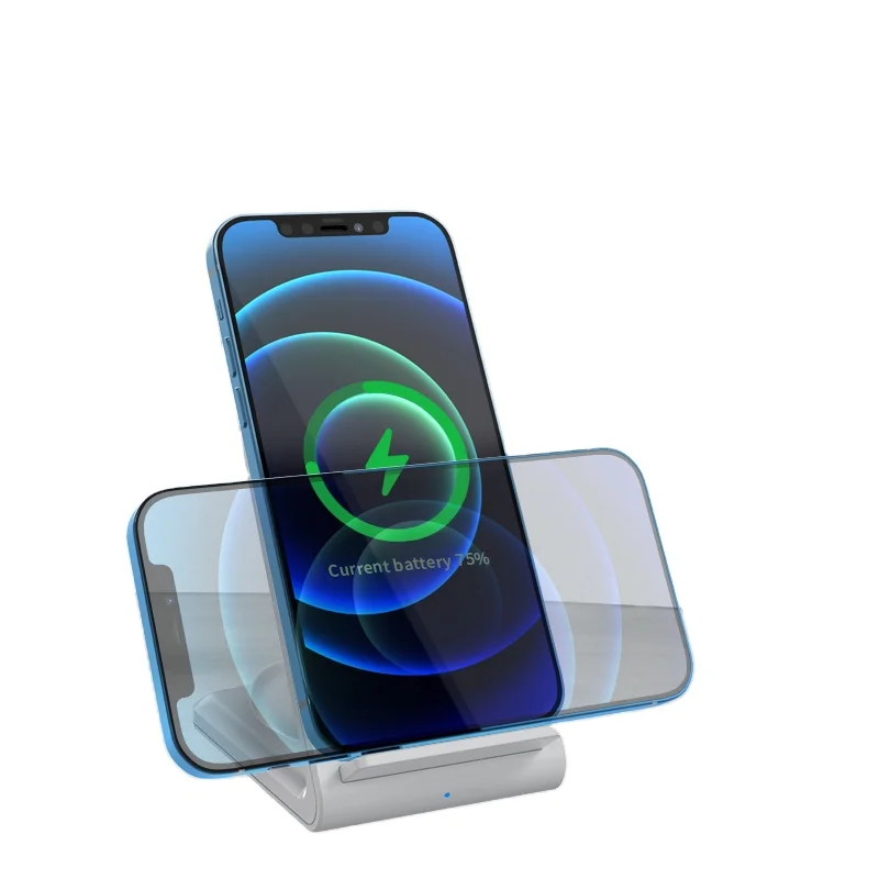 Multifunctional 3 in 1 Safe Wireless Charger 5/7.5/10/15w Phone Watch Earbuds Stand Portable Vertical Cell Phone for Iphone