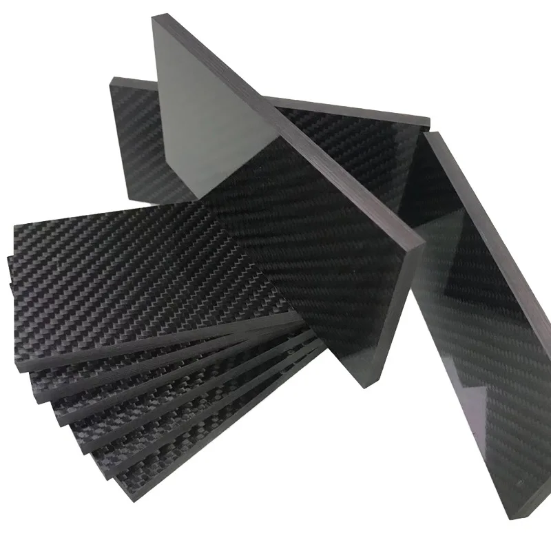 High Quality Toray 3K Twill Carbon Fiber Plate Thickness 0.2MM-300MM Prepreg Carbon Fiber Plate Customization