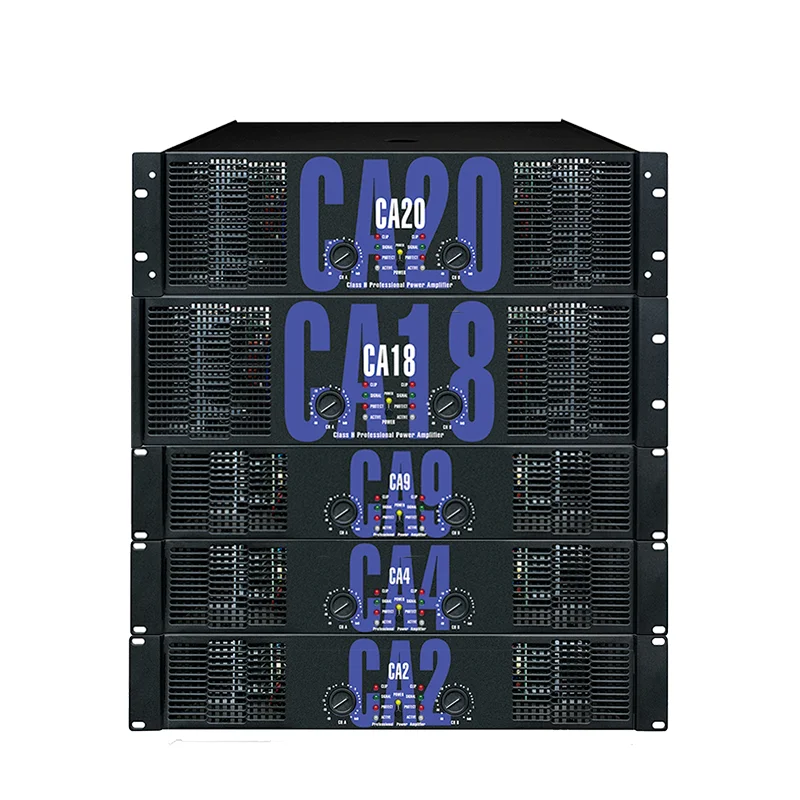 CA2 CA4 CA6 CA9 CA12 CA18 CA20 CA30 CA50  professional audio power amplifiers power audio amplifier