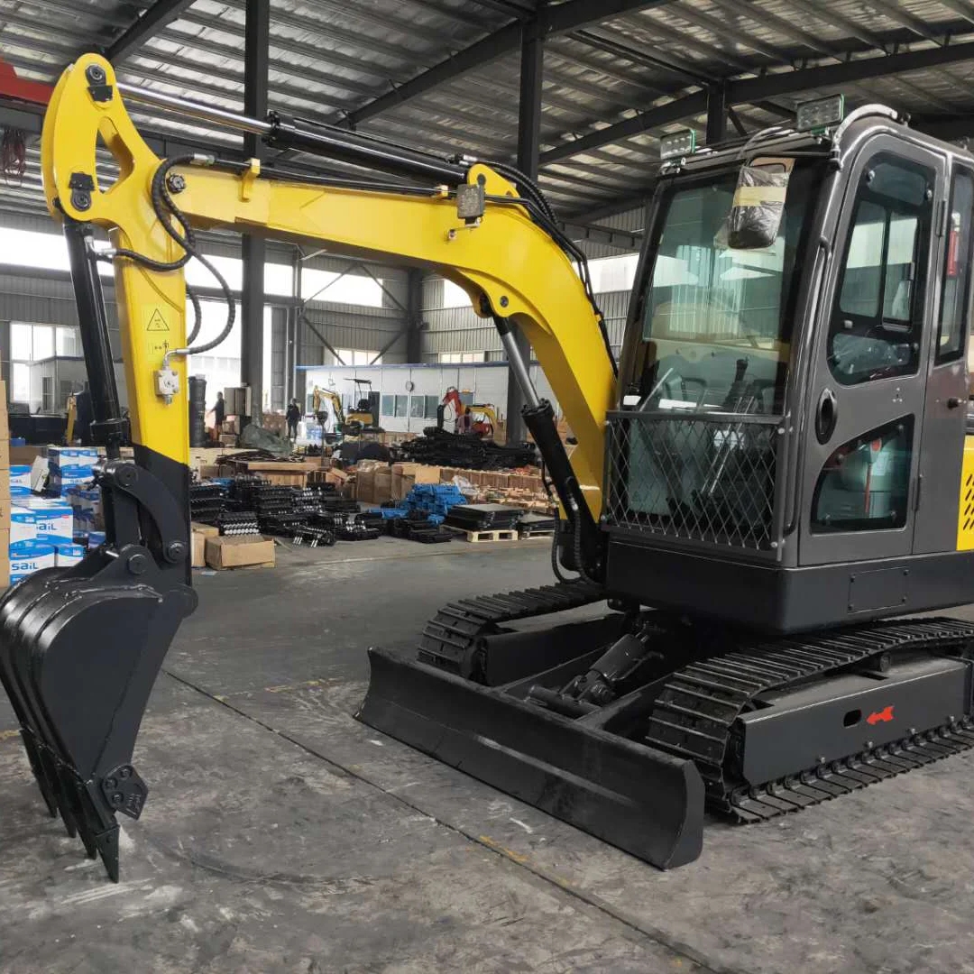 FREE SHIPPING Mini Excavator 3.5 Ton EPA Farm Used New Crawler Digger  Engine Chinese small Excavators 1 ton 2 ton Machine