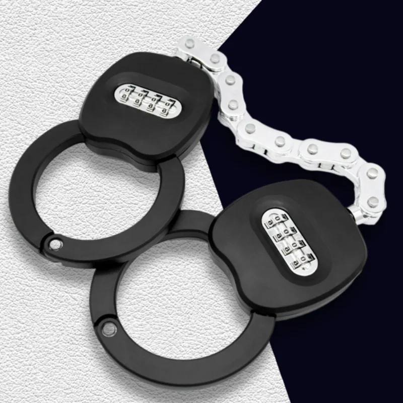 UMEDO Top Seller Universal Anti-Theft Motorcycle  Stainless Steel Chain Lock password handcuff lock for scooter electric adult