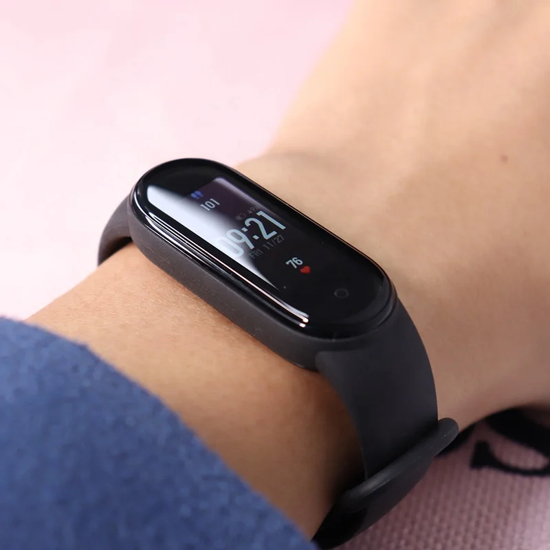  Xiaomi Mi band 5 глобальная версия Оригинальный Смарт-браслет фитнес-браслет с сенсорным экраном