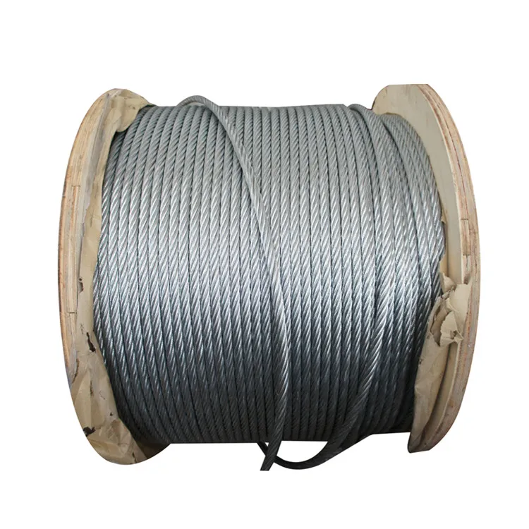 6x37 12mm crane rope steel wire rope