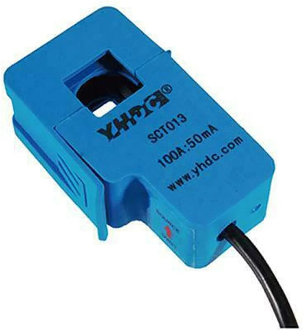 Retractable Current Transformer SCT013000 Split Core Current Transformer Clamp 30A/50A/100A (30A)