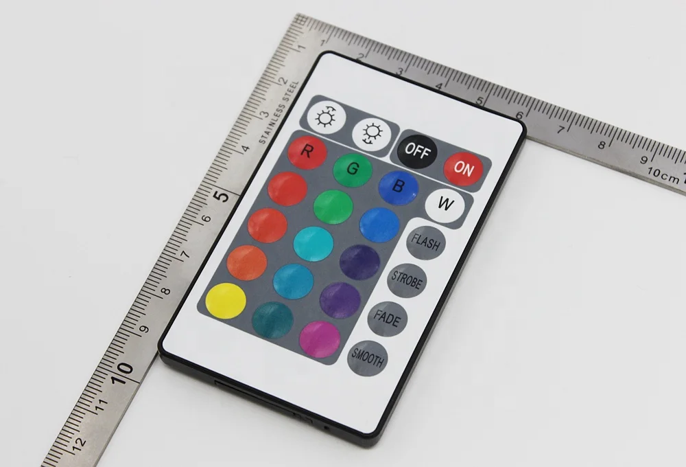 IR LED RGB Remote Controller Receiver Combine Kits with 5-24V 3x2A IR Receiver Customized Buttons Remote Control