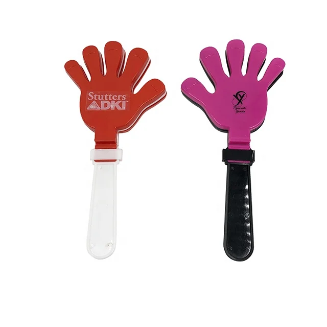 cheap wholesale pp plastic promotional hand clapper for all activities&events