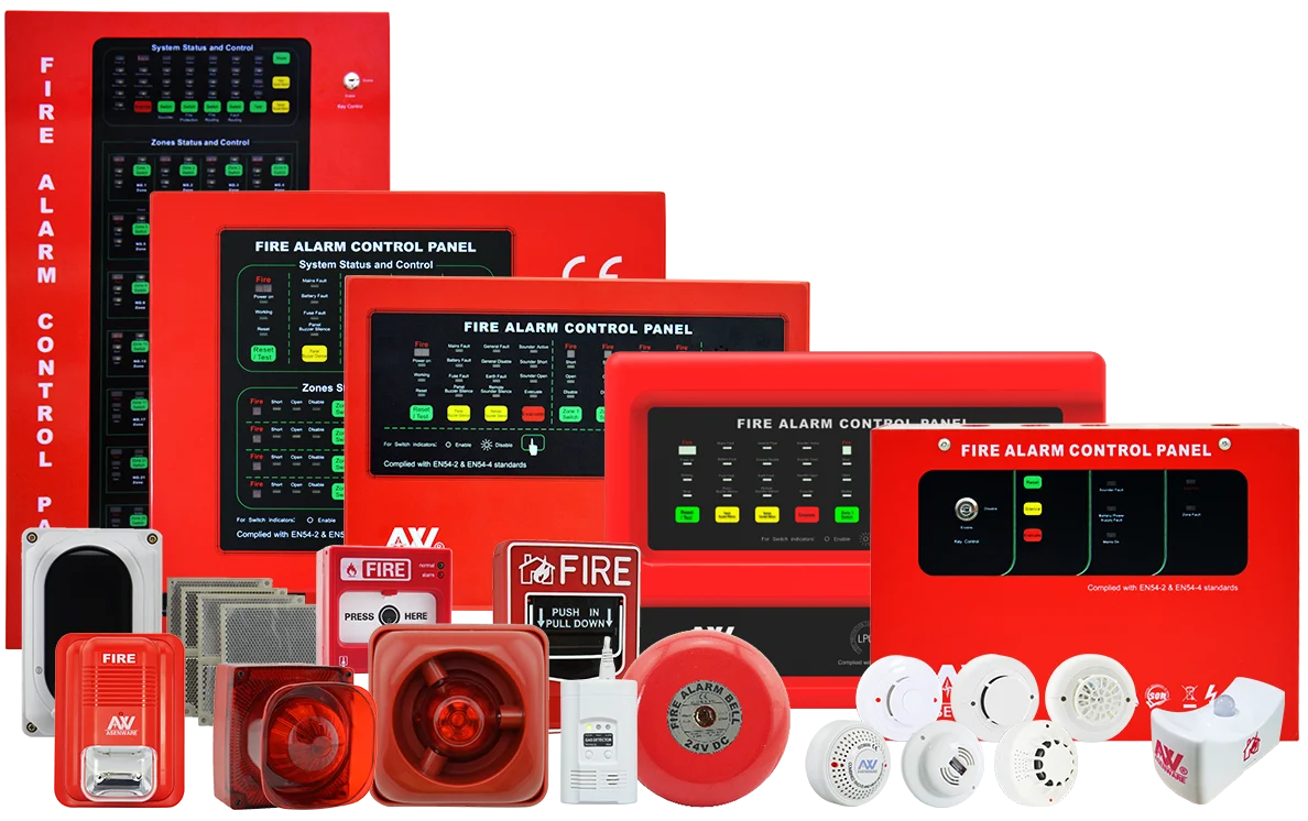 Asenware 2 зоны беспроводной системы пожарной сигнализации