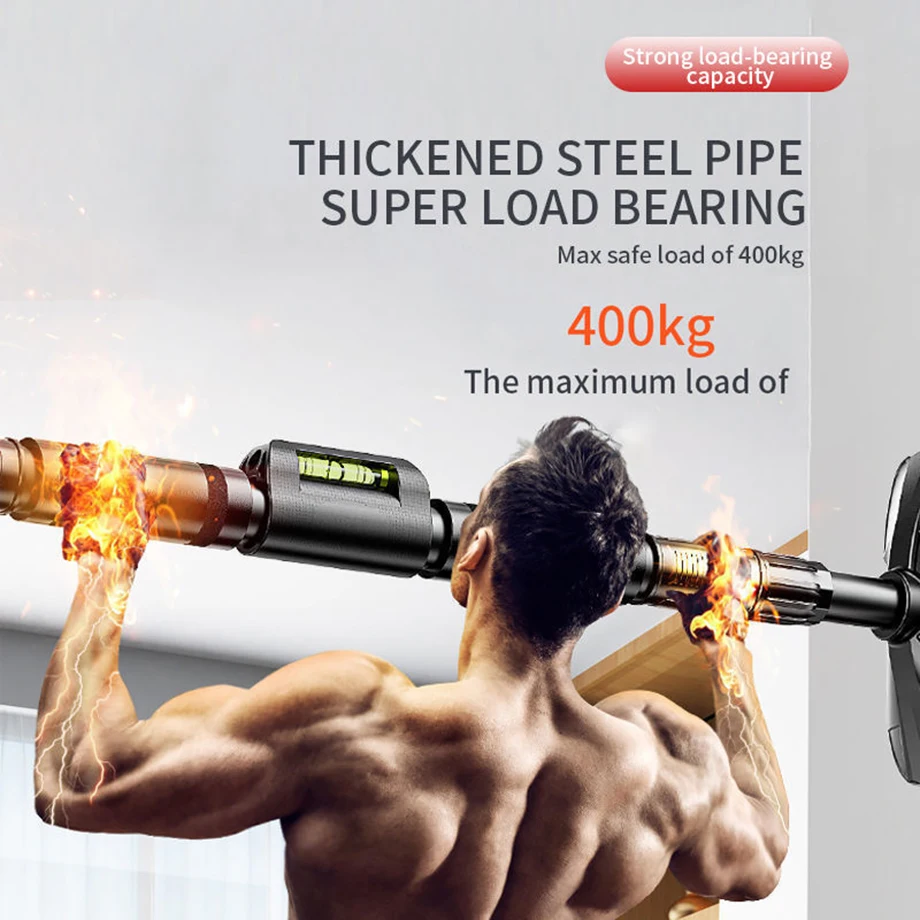 High Quality Foldable Wall Mount Door Pull Up Bar Gym Mounting Dip Station Pull Up Bar Stand Doorway Chin Up Bar For Home