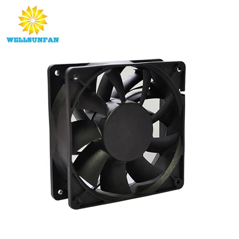 WellSunFan OEM ODM 120 мм 12 В заводская цена горячая распродажа подшипник шариковый IP68 водонепроницаемые осевые вентиляторы охлаждения