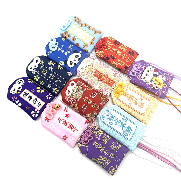 YYX Cartoon Omamori Custom Lucky Charm Cute Creative Peace Charm With String Plastic Bag Packaging Healthy Beautiful Amulet