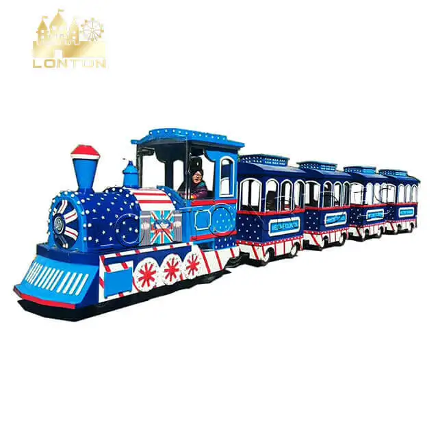 
Amusement Indoor fairground rides mini kids electric trackless train for sale 