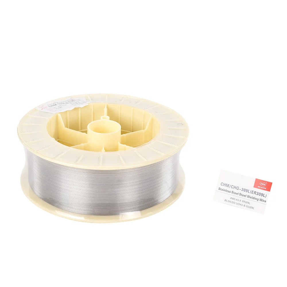 ATLANTIC Production Line Welding Wire Factory Price CHM-309L ER309L CO2 Solid MIG Stainless Steel Wire