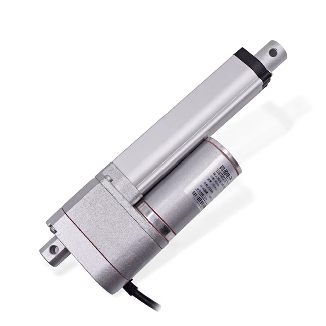 dc motor industrial waterproof high speed 1500N NKLA39 lineaire actuator with potentiometer  mounting brackets linear actuator