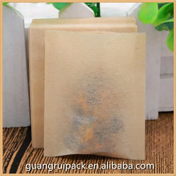 Wholesale Disposable Natural Filter Paper Heat Seal Empty Tea Bags