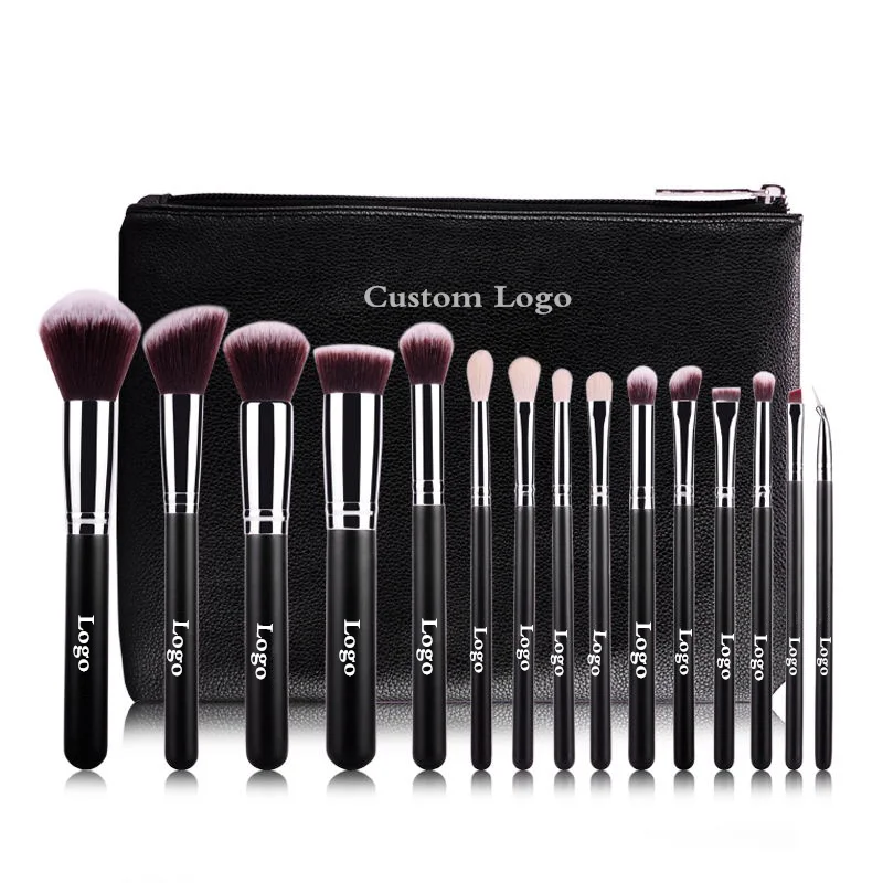 China professional makeup brushes Best quality personalized cosmetics Eyeshadow Foundation Highlight Brushes