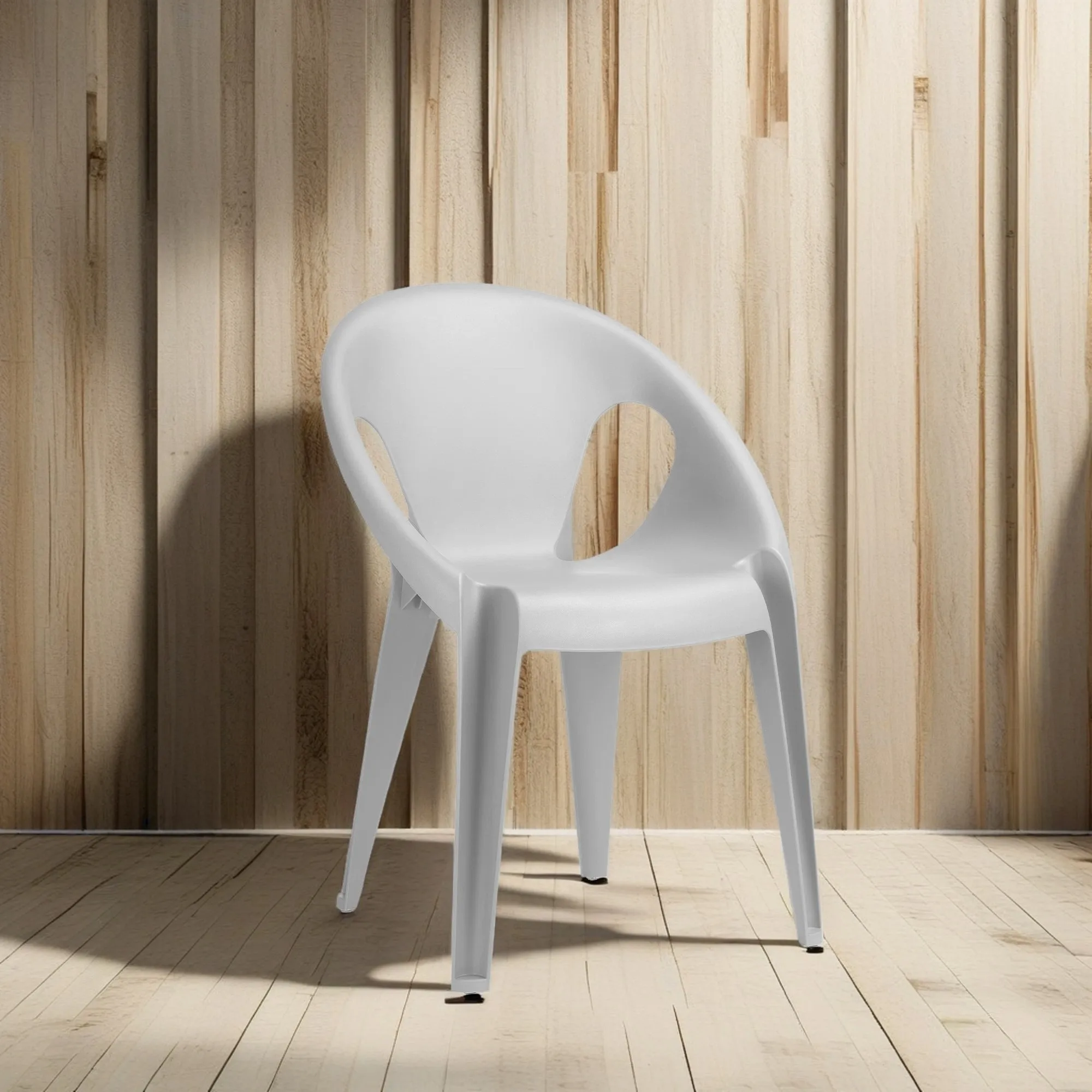 Colorful plastic chairs garden outdoor green color PP Leisure chair with cheap price