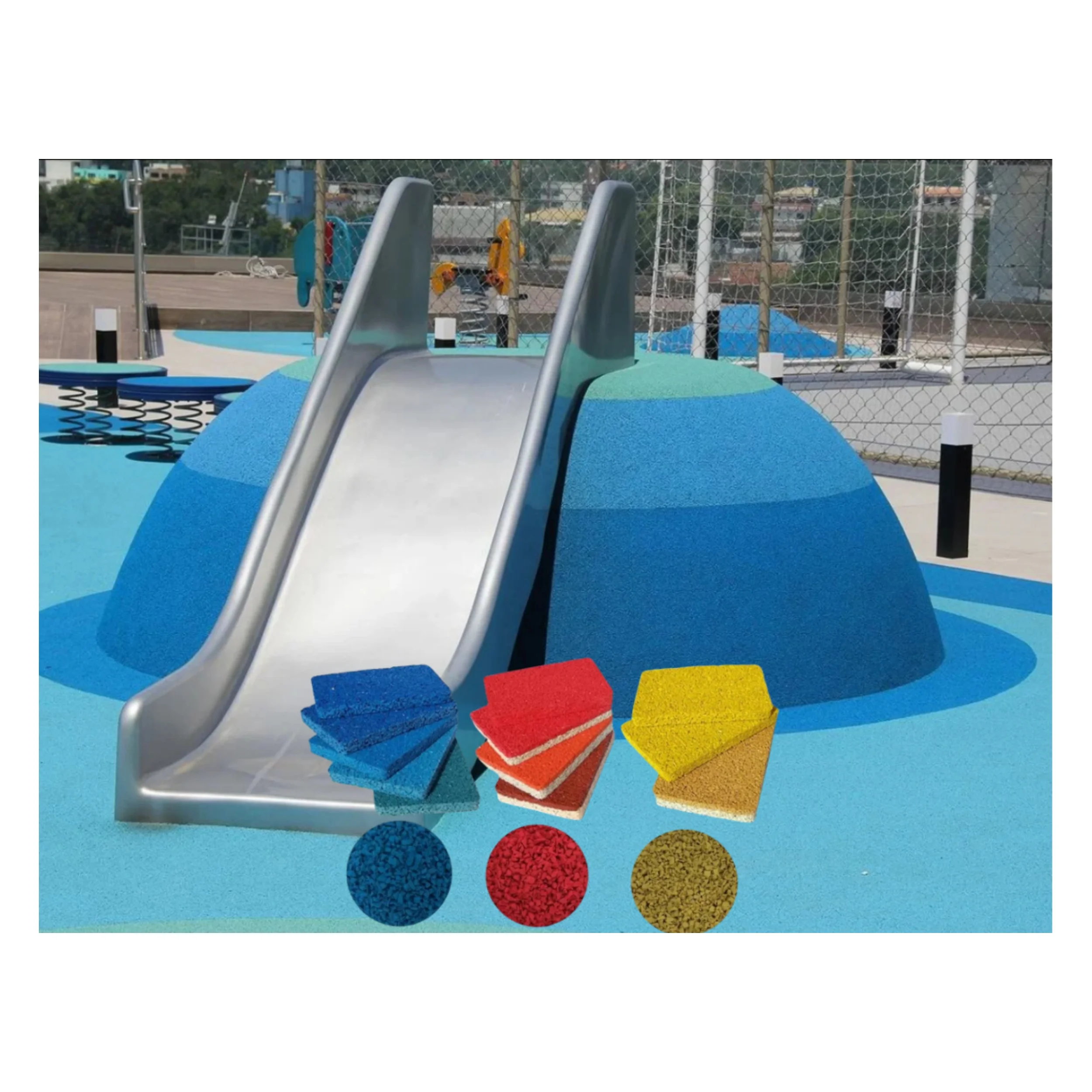 High-Performance Wear-Resistant EPDM Granules with Impact Absorption for Recreational Areas