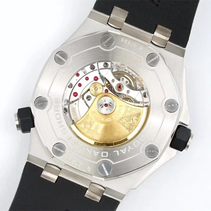 JF Factory 3120 Movement Night Vision Stainless Steel Sapphire Glass Waterproof Luxury oak Men Watch